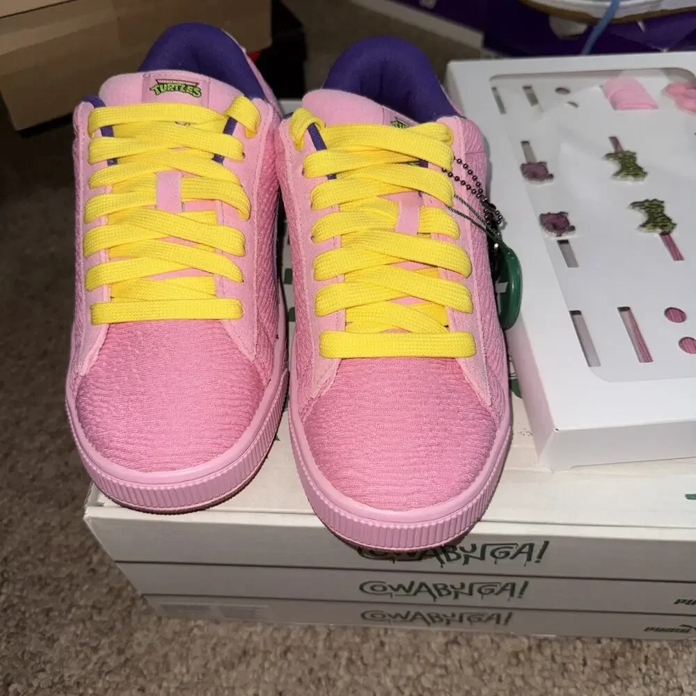 Size 5.5 - Teenage Mutant Ninja Turtles x Puma Suede XL 2 Big Kid Krang LEP